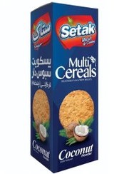 ستاک بیسکوییت سبوس دار چند غله 370 گرمی